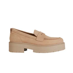Geox Spherica Ec7 mocassino scamosciato beige scuro