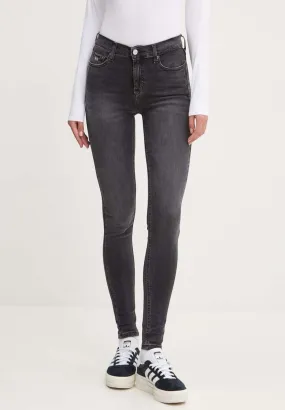 Tommy Jeans Donna Jeans DW0DW19595-1BZ Nero